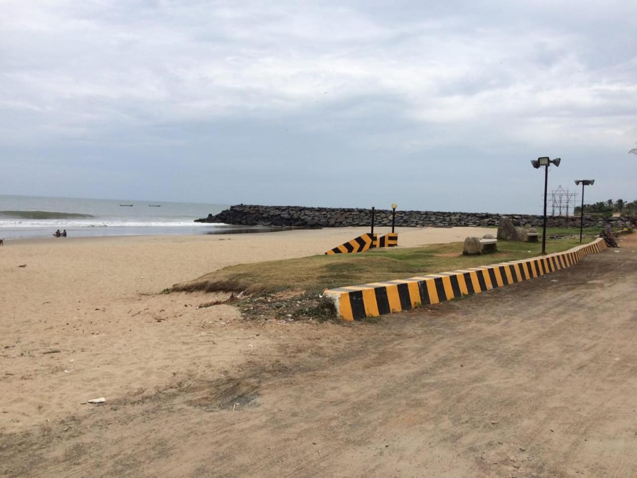 Oceana Sea View Homestay - Serenity Beach Pondicherry Exterior photo